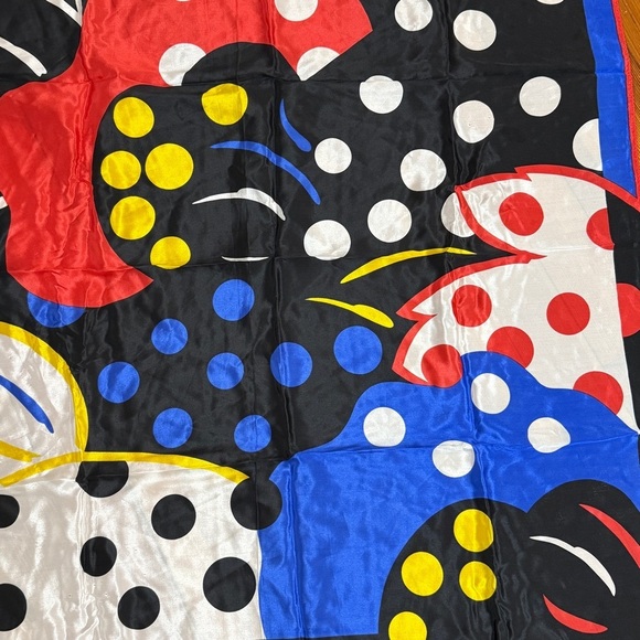 Specialty House Silk Organic Floral MCM Silk Scarf Large Square - Picture 3 of 7